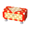 Polka-Dot Dresser (Red and White - Caramel Beige) NL Model.png