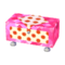 Polka-Dot Dresser (Ruby - Red and White) NL Model.png