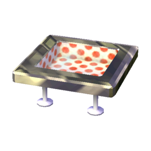 Polka-Dot Table (Silver Nugget - Red and White) NL Model.png