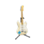 Rock Guitar (Chic White - Handwritten Logo)