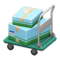 Rolling Cart (Green - Light Blue) NH Icon.png