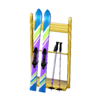 Ski rack