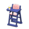 High Chair (Blue - Pink) NH Icon.png