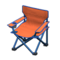 Outdoor Folding Chair (Blue - Orange) NH Icon.png