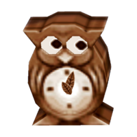 Owl clock