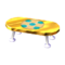 Polka-Dot Low Table (Gold Nugget - Melon Float) NL Model.png