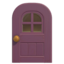 Purple Windowed Door (Round) NH Icon.png