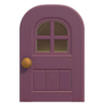Purple Windowed Door (Round) NH Icon.png