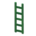 Wooden Ladder Set-Up Kit 's Green variant