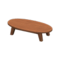 Wooden Low Table (Dark Wood) NH Icon.png