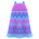 Zigzag-print dress's Purple variant