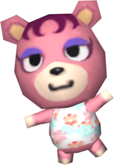 Artwork of Cupcake the Bear cub