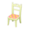 Cute Chair (Yellow) NH Icon.png