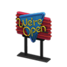 diner neon sign