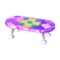 Polka-Dot Low Table (Amethyst - Melon Float) NL Model.png