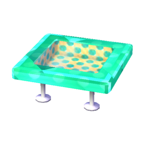 Polka-Dot Table (Emerald - Melon Float) NL Model.png