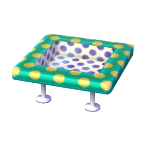 Polka-Dot Table (Melon Float - Grape Violet) NL Model.png