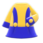 Retro A-Line Dress (Blue) NH Icon.png