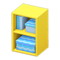 Upright Organizer (Yellow - Blue Waves) NH Icon.png