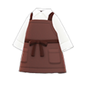 Barista Uniform (Brown) NH Storage Icon.png