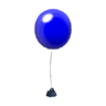 blue balloon