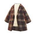 Checkered Chesterfield Coat (Brown) NH Storage Icon.png