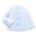 Collarless shirt's White variant