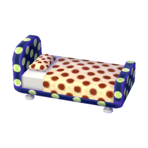 Polka-Dot Bed (Grape Violet - Cola Brown) NL Model.png