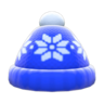Snowy Knit Cap (Blue) NH Icon.png