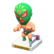 Throwback wrestling figure's Green variant