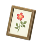 Framed Photo (Brown - Pressed Flower) NH Icon.png
