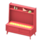 Nordic Shelves (Red - Little Flowers) NH Icon.png
