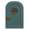 Blue Basic Door (Round) NH Icon.png