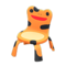 Froggy Chair (Orange) NH Icon.png