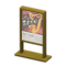 Poster Stand (Gold - Jazz Concert) NH Icon.png
