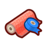 red wrapping paper