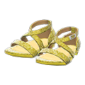 Dance Shoes (Gold) NH Storage Icon.png