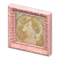 Fancy Frame (Pink - Faded Portrait) NH Icon.png