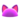 flashy pointy-ear animal hat (Purple)