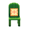 green chair