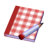 pink plaid pad