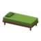 Simple Bed (Brown - Green) NH Icon.png