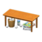 Sloppy Table (Natural Wood - Sports) NH Icon.png