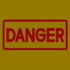The Danger pattern for the Backlit Sign.