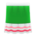 Colorful Skirt (Green) NH Icon.png