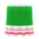 Colorful skirt's Green variant