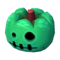 Green-pumpkin head