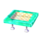 Polka-Dot Table (Emerald - Caramel Beige) NL Model.png
