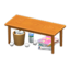 sloppy table