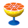 grapefruit table